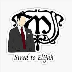 Elijah Mikaelson The Originals Crest Sticker