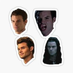 Eljiah Mikaelson Face Pack Sticker