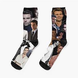 Daniel Gillies Elijah Mikaelson photo collage Socks