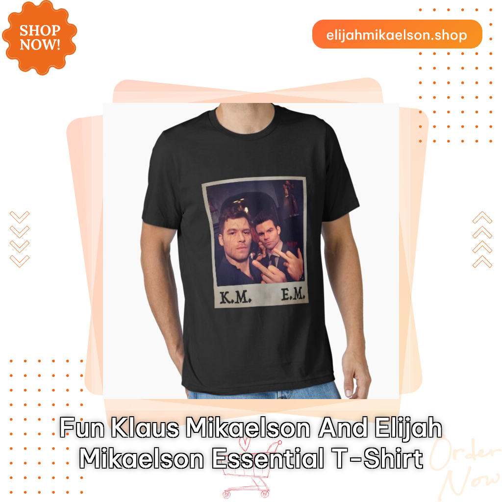 Fun Klaus Mikaelson and Elijah Mikaelson Essential T-Shirt