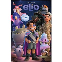 Trends International Disney Elio - Group Wall Poster, 22.4L x 14.7W, Premium Unframed Version