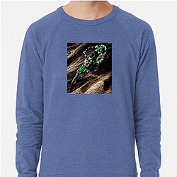 Eli Tomac races Supercross and Motocross Eli Tomac Sweatshirts
