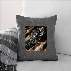 Eli Tomac races Supercross and Motocross Eli Tomac Pillows Cover