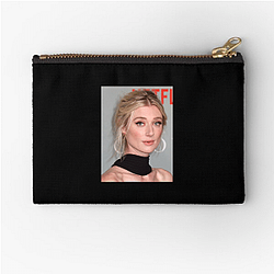Silver Screen Goddess Elizabeth Debicki Zipper Pouches