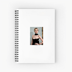 Breakout Actress Elizabeth Debicki Notebook