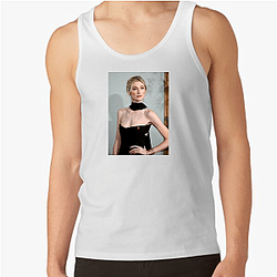 Breakout Actress Elizabeth Debicki Tank Tops