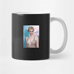 Red Carpet Queen Elizabeth Debicki Mugs