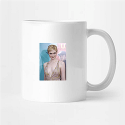 Red Carpet Queen Elizabeth Debicki Mugs