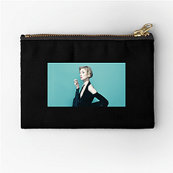 Glamorous Diva Elizabeth Debicki Zipper Pouches
