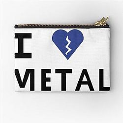 I Love Metal Elliot Smith T-Shirt Zipper Pouch