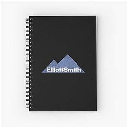 Elliot Smith Mashup Spiral Notebook