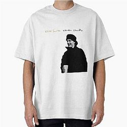 Roman Elliot Smith Artwork Oversized T-Shirt