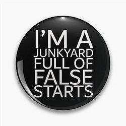 Elliot Smith t-shirt : I'm a junkyard full of false starts