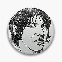 ELLIOT SMITH PAINTING Pin
