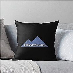 Elliot Smith Throw Pillow