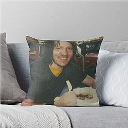 Elliot Smith Throw Pillow