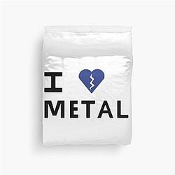 I love Elliot Smith white t-shirt duvet cover