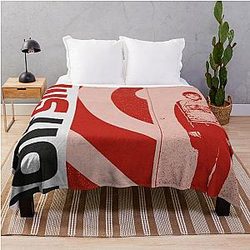 Elliot Smith Poster Throw Blanket