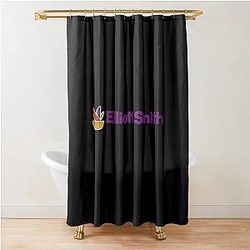 Elliot Smith Shower Curtain