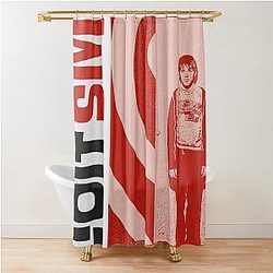 Elliot Smith Poster Shower Curtain