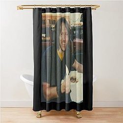 Elliot Smith Shower Curtain