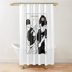 Elliot Smith - Either or Album illustration Shower Curtain