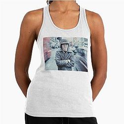 Elliot Smith Walking Landscape Racerback Tank Top