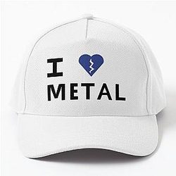 I Love Metal Elliot Smith Baseball Cap