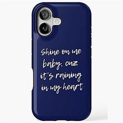 Elliot Smith t-shirt Shine on me it's Raining in My Heart iPhone Tough Case