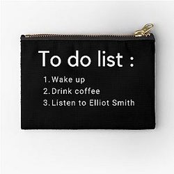 Elliot Smith T-shirt Zipper Pouch