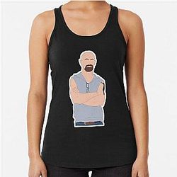 Elliot Stabler undercover as Eddie Ashes - Law Order Racerback Tank Top