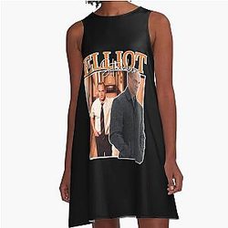 Mens Funny Elliot Stabler Vintage Gifts For Movie Fans A-Line Dress