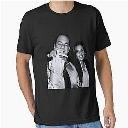 Elliot Stabler and Olivia Benson Actors Giving the Middle Finger T-Shirt