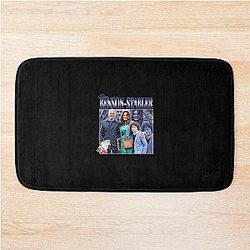Team Olivia Benson Elliot Stabler 90s Inspired Vintage Homage Bath Mat