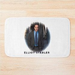 Funny Gift for Music Fans Elliot Stabler Bath Mat