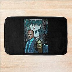 Vintage Olivia Benson Elliot Stabler Cool Gifts Bath Mat