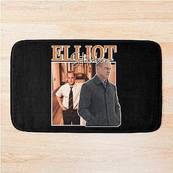 Mens Funny Elliot Stabler Vintage Gifts For Movie Fans Bath Mat
