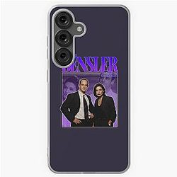 Green Olivia Benson Elliot Stabler 90s Inspired Homage Samsung Galaxy Soft Case