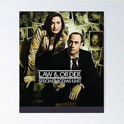 Birthday Gift Olivia Benson and Elliot Stabler Poster