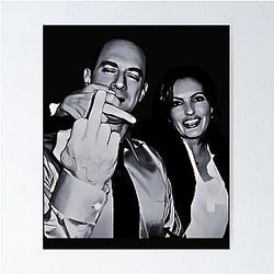 Elliot Stabler and Olivia Benson actors artists poster