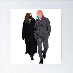 Olivia Benson and Elliot Stabler Svu Reunion Gift Poster