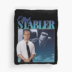 Elliot Stabler 90S Inspired Vintage Homage Duvet Cover Gift for Men and Women