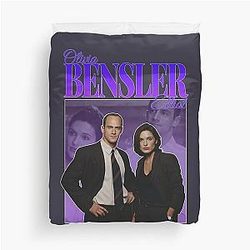 Green Duvet Cover Inspired by Olivia Benson and Elliot Stabler from Law & Order: Special Victims Unit
