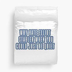 Hate Elliot Stabler Duvet Cover