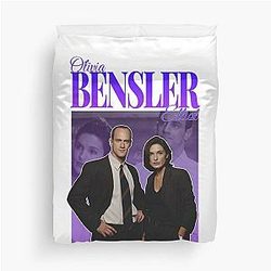 Benson 90s Inspired Vintage Classic Duvet Cover