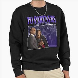 To Olivia Benson Elliot Stabler 90s Inspired Vintage Pullover Sweatshirt