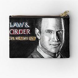 Elliot Stabler Zipper Pouch