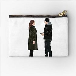 Elliot Stabler and Olivia Benson Season 24 Zipper Pouch