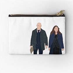 Elliot Stabler and Olivia Benson Season 23 Zipper Pouch