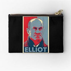 Funny Gifts for Boy and Girl Elliot Stabler Hope Retro Vintage Zipper Pouch